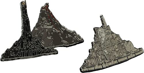 WETA Workshop - Lord of The Rings - Minas Tirith & Mount Doom (Collectible Pin Set)
