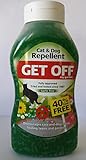 Repelente perros y gatos. Get Off mi jardín Gato y Perro Repelente 460 G + 40%