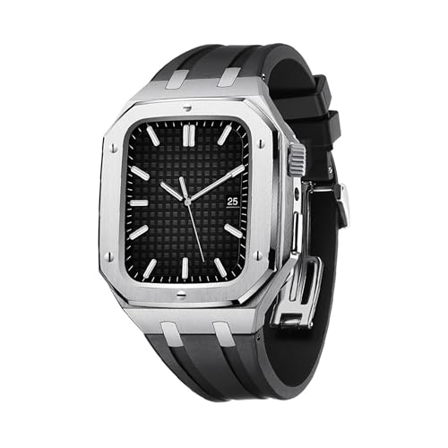 [BELTIES] �A�b�v���E�H�b�`�o���h 44mm 45mm �J�o�[ �x���g SE SE2 SE3 Series 4 5 6 7 8 9 �V���R�� �X�e�����X �H��s�v �o�^�t���C�o�b�N�� ���^���t���[�� �A�b�v�� �x���e�B�[�Y (�u���b�N�o���h×�V���o