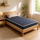 JC Sunjoy Twin Size Memory Foam Mattress, 6 Inch Bed Mattress in A Box Water-Resistant