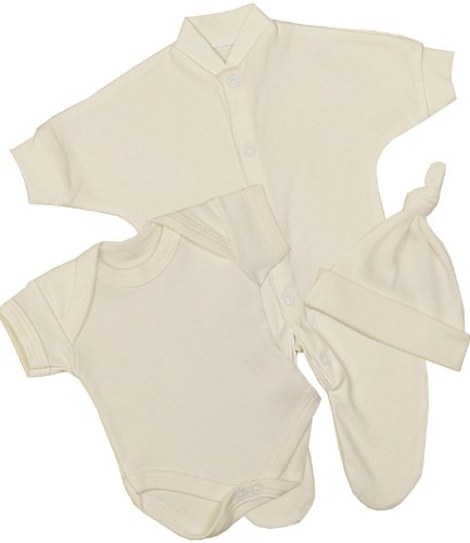 BabyPrem Baby Frühchen Kleine Frühgeborene Kleidung 3-teiliges...