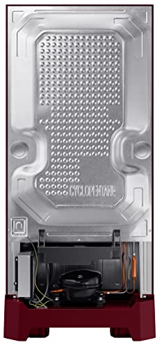 Image of Samsung 198L 5 Star Direct Cool Single Door Digital Inverter Refrigerator Appliance (RR21B2H2WRZ /HL, Midnight Blossom Red, 2022 Model)