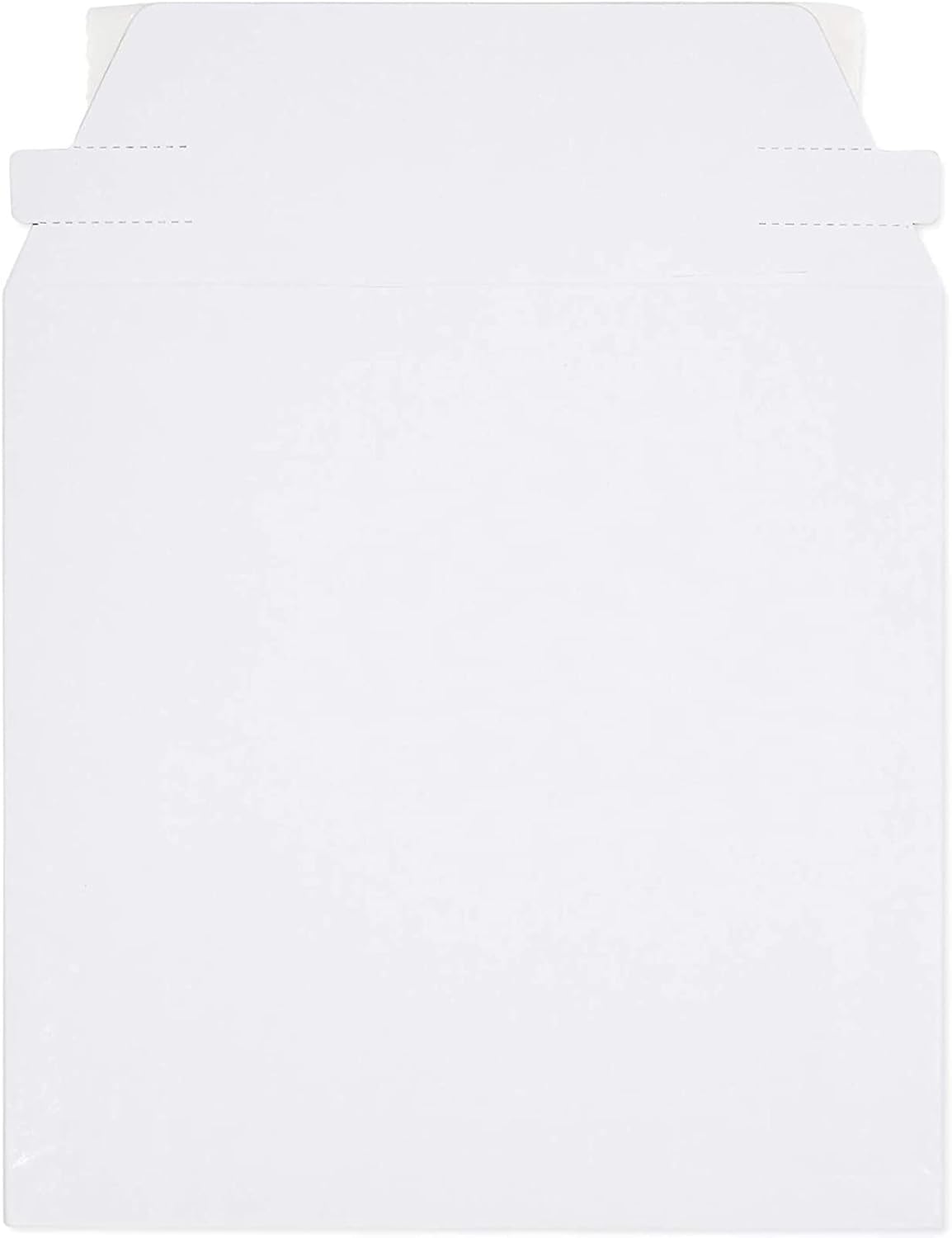 White Rigid Mailing Envelopes for CD, DVD, Stay Flat Mailers (6 x 6 Inches, 100 Pack) : Office Products