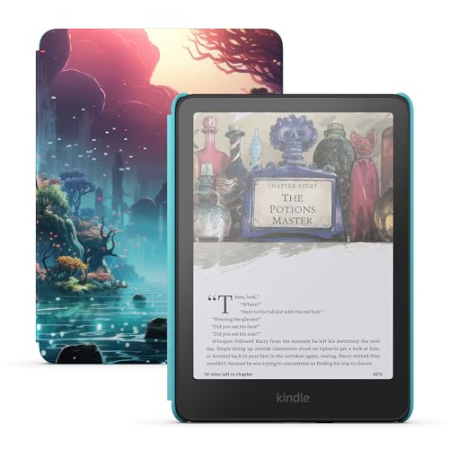 Amazon Kindle Colorsoft Kids 16GB (newest model) – First Kindle for kids in color, with cover -...