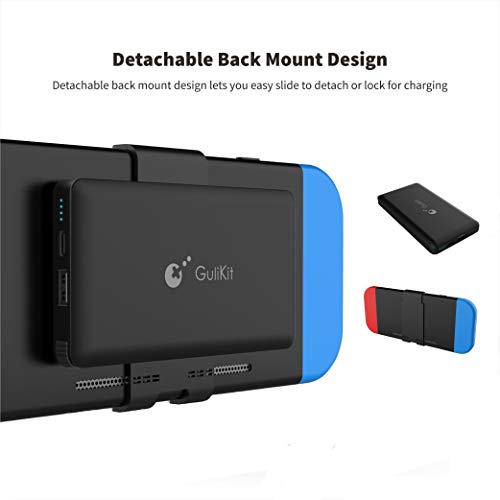 Portable Power Bank Compatible for Nintendo Switch, 10000mAh 5V/3A Flash Rechargeable Extended Battery Backup Charger Case for Smartphone and Switch - Image 4