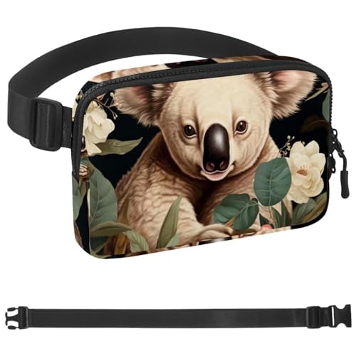 Riñonera para correr Koala de 4x23x15cm que elimina rebotes al hacer deportes en pareja