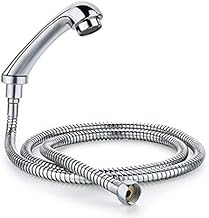 Chrome - Cabezal de ducha para el cabello, rociador para salón, peluquería, lavabo