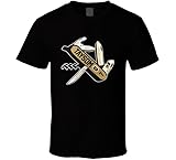 Taysom Hill Quarterback Utility Knife T Shirt XL Black