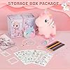 Unicorn Magic Gift Set for Girls Age 3-8 | 10-in-1 Arts and Crafts Kit with Plush Toy, Stickers & Drawing Supplies | Creative Screen-Free Play | Gift Ready (Sets) #4