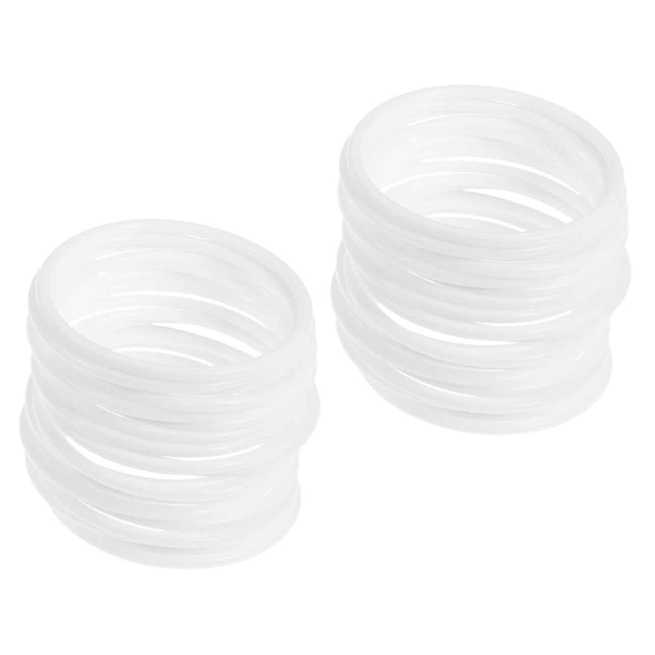 TOPBATHY 120 Piezas Accesorios para atrapasueños Accesorios de plástico aro de macramé Floral aro de Bordado Marcos Suministros de macramé Aros Base atrapasueños el plastico