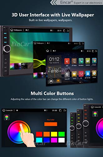 Android 10.0 Car Radio Double Din Car Stereo GPS Navigation 2G+32G Bluetooth Head Unit 7 inch Touchscreen 2 Din Car Audio Video Player Support Phone Mirror OBD2 3G/4G/WiFi USB SD AUX + Backup Camera