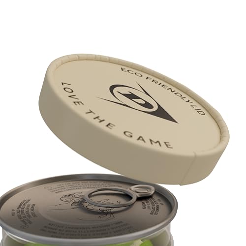 DUNLOP Tennisball Australian Open - für Sand, Hartplatz und Rasen (4 Bälle)