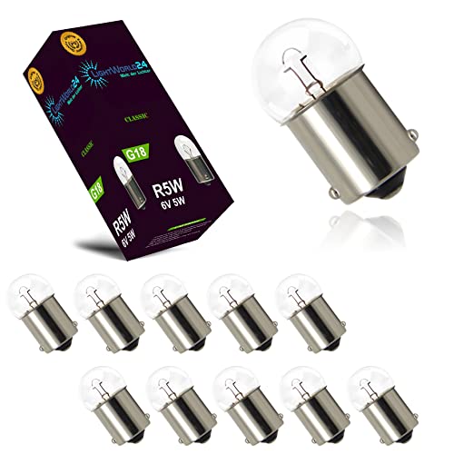 ✅ Qualità superiore a un prezzo conveniente – Le lampadine R5W di LIGHTWORLD24 offrono prestazioni affidabili, lunga durata e un eccellente rapporto qualità-prezzo.