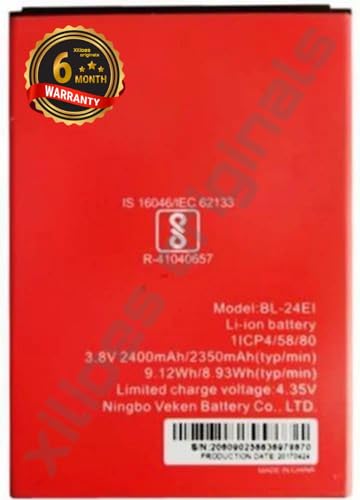 Image of BL-24EI Battery for Itel A23 Pro /IT 1508 / A 41 / A 40 / A 44 Pro /A 41 Plus /A 44 / A 44Air / A46 / L5502 / L5503 / IT1508 Plus [2400mAh] Battery with 6 Month Warranty** (V122)