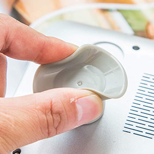 Soporte con aletas de enfriamiento para laptop 4 piezas miniatura 3