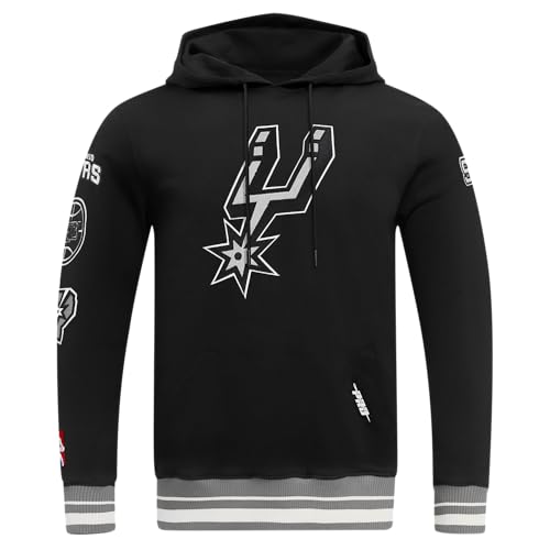 Image of Pro Standard Mens NBA Retro Classics Brushed Back French Terry Pull Over Hoodie