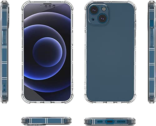 Coque de protection pour iPhone 13 rigide transparente qui évite les rayures