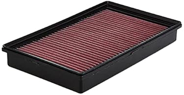 AMAZON - K&N Engine Air Filter: Increase Power & Acceleration, Washable, Premium, Replacement Car Air Filter: Compatible with 2014-2019 Mercedes V6 (C400, C43, C450, AMG, E450, GLC43, GLE400, GLS400), 33-5032