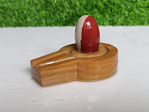 Image of Original /Natural Ardhanareshwar Narmadeshwar Shivling for Home Puja