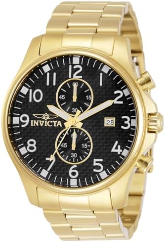 Invicta Specialty Edelstahl Herren Quarzuhrwerk - 48mm