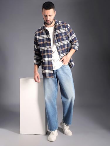 Image of HIGH Star Men's Regular Fit Mid Rise Jeans