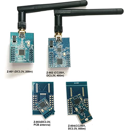 H-2 Z-002 (TICC2530+CC2591) UART to ZigBee (IEEE802.15.4) Module with 2.4G Antenna (max. 400m)