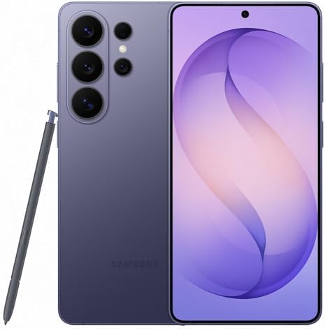 Samsung Galaxy S26 Ultra 5G - Cobalt Violet, 512GB (CAD Version & Warranty, Unlocked) - 6.9" Privacy Display, Snapdragon 8 Elite Gen5, 200MP, Built-in S Pen, 60W Fast Charging - Financing Available