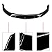 CHIESMA for C63 Front Lip for 2015-2021 Mercedes Benz AMG C63 C63S ABS Painted B Style Front Bumper Lip Splitter ABS Painted Gloss Black Chin C63 Extension Accessories