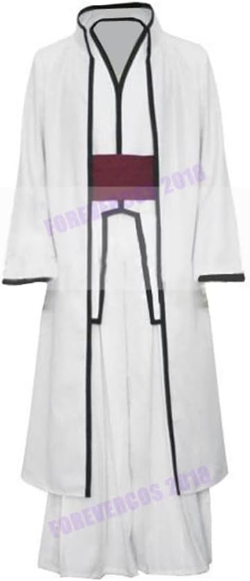 XIN XINAnime Death Aizen Sousuke Cosplay Costume Fighting Suit Kimono Halloween Costume Full Set