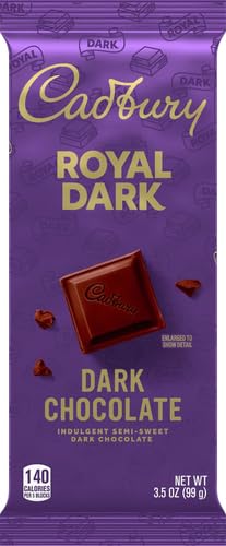Miniatura 2 de CADBURY ROYAL DARK - Dulce caramelo de chocolate negro semidulce barra de 35 onzas