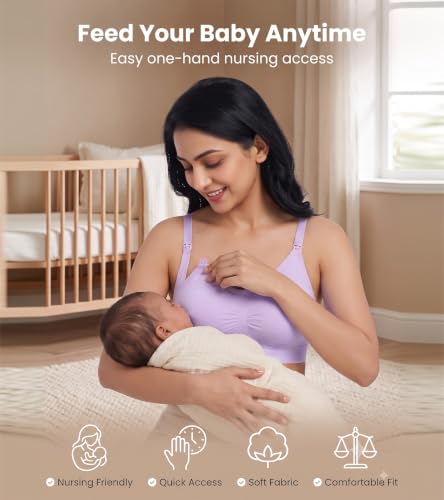 Image of DClub Comfort Revolution Seamless Bra -Easy lite Full-Coverage Wireless Everyday Bra with Soft Comfort with Removable Pad.