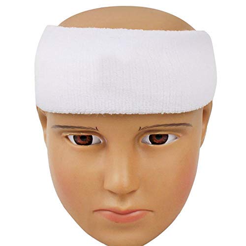 Style Along White Outdoor Fitness Sports Sweatband Headband Yoga Gym Head Band for Men-picture-31