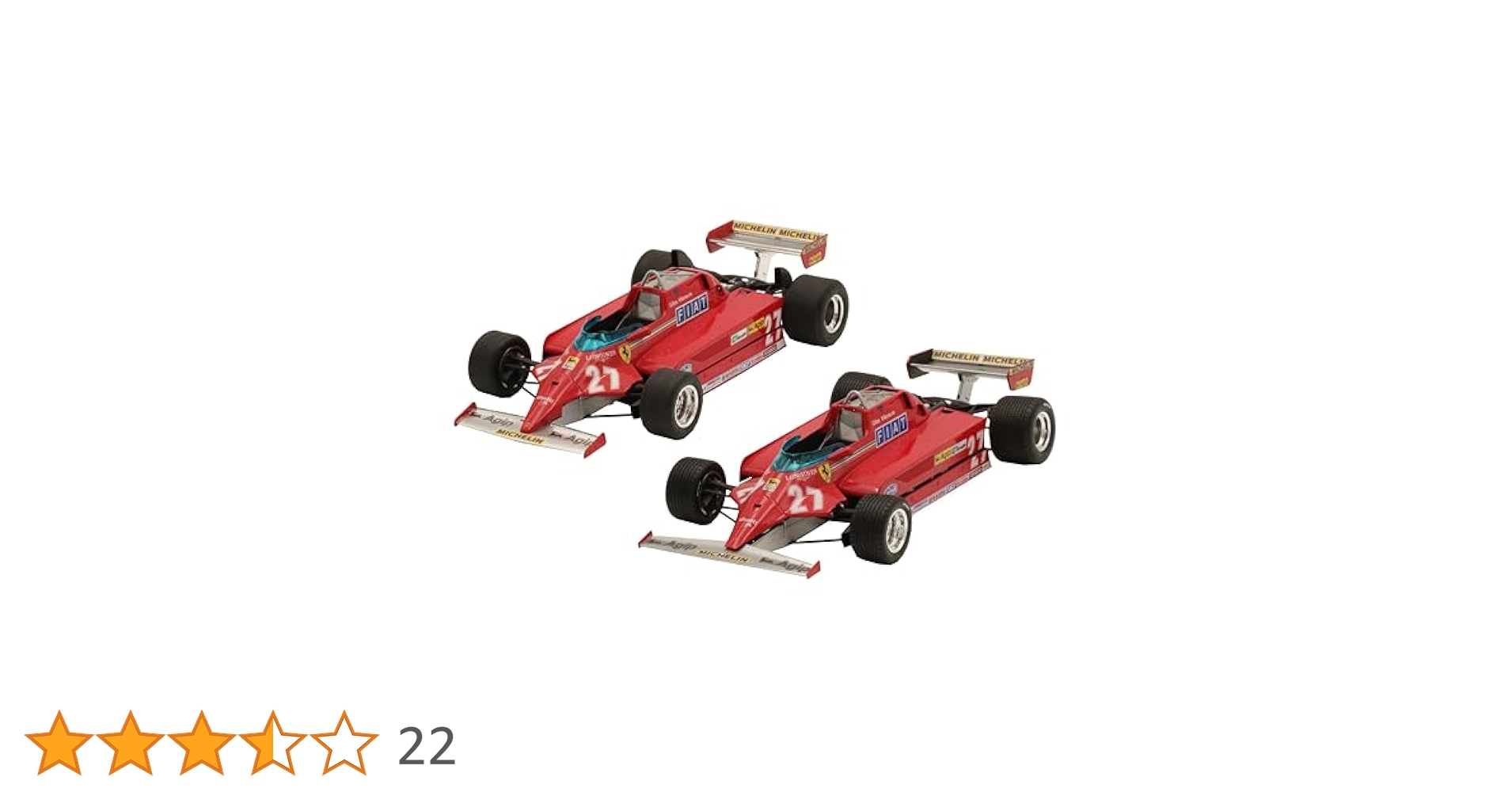 特価 Bosica / FDS (1/43) フェラーリ 126CK Amazon | フェラーリ 126 CK ターボ (39周-54週目) #27 J