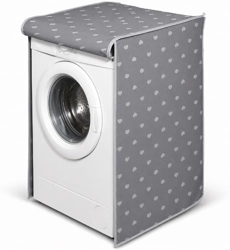 Topolenashop Telo Coprilavatrice Impermeabile 58x62x85 cm – Copertura Antigraffio con