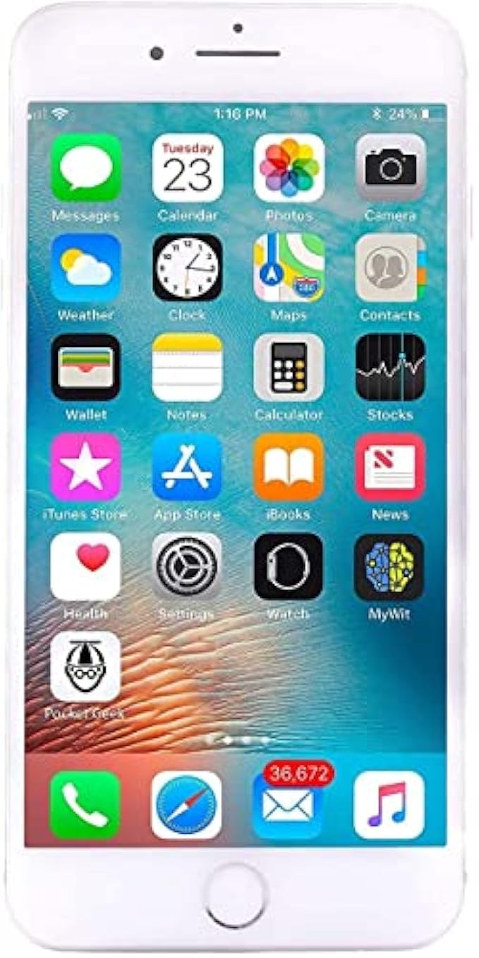 Apple iPhone 8, 64GB, Silver - GSM Carriers (Renewed Premium)