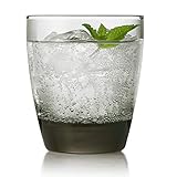 Libbey Classic Smoke Rocks Glasses, Set of 12