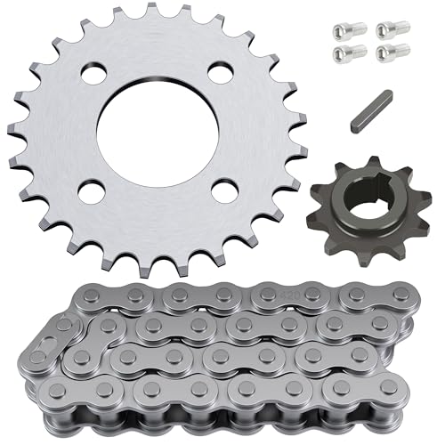 KT196 Go Kart 420 Chain 32 Link with 25 Tooth Sprocket Go Cart Parts