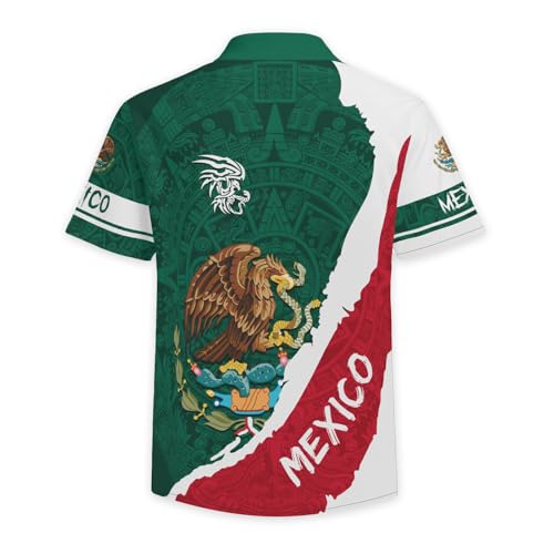 Men's Hawaiian Shirt Button Down Short Sleeve Casual Beachwear Novelty Print Shirt3