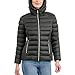 Michael Kors Womens Hooded Packable Puffer Jacket, Ivy, S