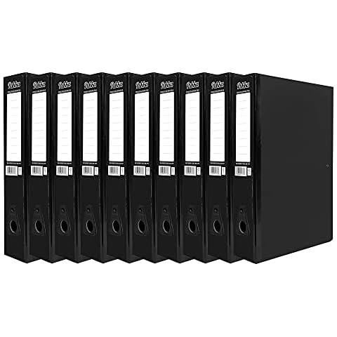 Pukka A4 Glossy Box Files with Clip Cover