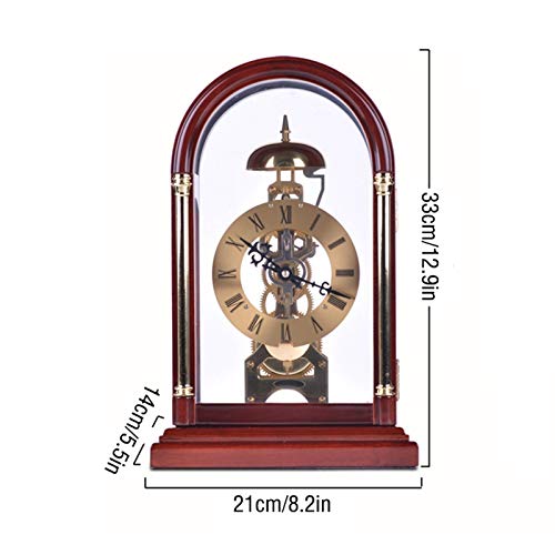 relógio Relógio Mecânico Mantel Relógio de mesa Relógio de mesa antiquado Relógio de mesa Algarismos
