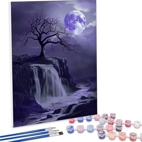 �������G ���i, �H �����h��G �L�b�g DIY ��l ���S�Ҍ��� �f�W�^�����G ��h�� Paint by Numbers for Adults �A�N�����y�C���g ���ʉ� �z�[�� �I�t�B�X���� �M�t�g ��H�| �|�p��h�� �G���� �C���e���A �Ǐ��� 40 