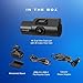 Type S S402 PRO 2-Channel Dash Cam with IR | 4K Front & 2K Cabin View | Optional 1080p Rear Camera | Enhanced Night Vision | Secure Mount | 24-Hr Surveillance | Wi-Fi & App Connectivity