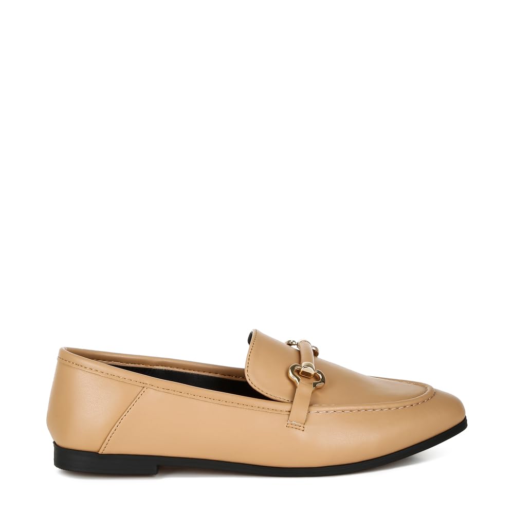 london rag Women's Horsebit Embellished Loafers | Premium Fashionable Footwear for Daily Comfort & Style-picture-45