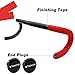 Thinvik EVA Cork Bike Handlebar Tape–Environmental Bicycle Bar Tape, Anti-Slip Cycling Handle Wraps,Sweat-Absorbent Bicycle Handle Bar Tape Comfortable Grip for Road Bike Cycling-2 Rolls(Red)