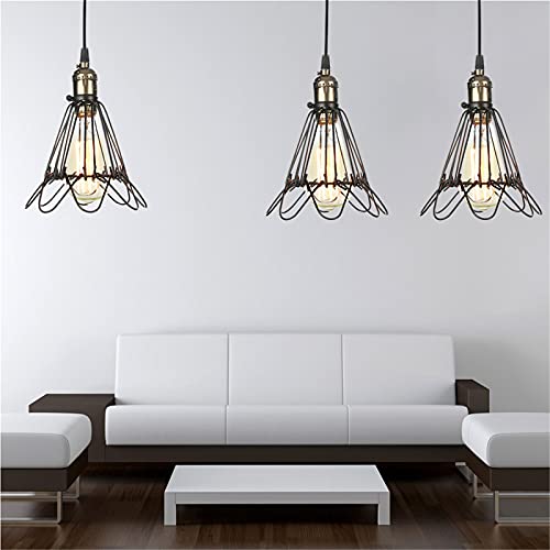 Lampe araignée de plafond réglable 8 lumières métal rustique - 3