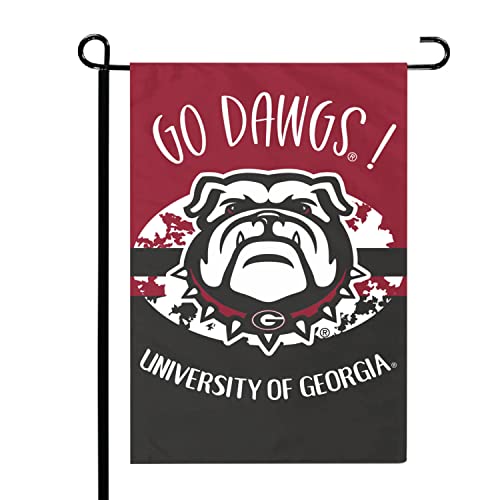 FANMATS 34978 Georgia Bulldogs Stylish Garden Flag 12x18