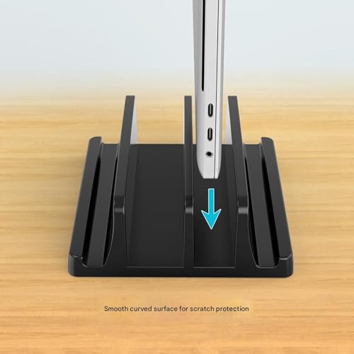 Soporte universal ajustable de aluminio para laptops y tablets miniatura 5
