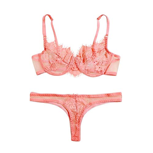 Costumes érotiques chics et lingerie sexy au design soutien-gorge creux raffiné