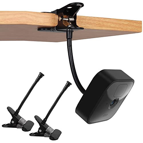 Soporte flexible para cámara Blink XT/XT2, Blink Mini, soporte de sujeción de metal, para cámara y sistema de cámara de seguridad en interiores, 2 unidades Cover